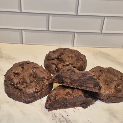 Double Chocolate Chip Cookies 