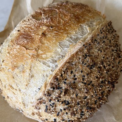 Everything Seasoning Sourdough