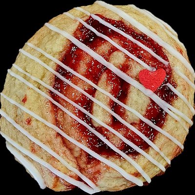 Strawberry Cinnamon Roll Cookies 6ct 