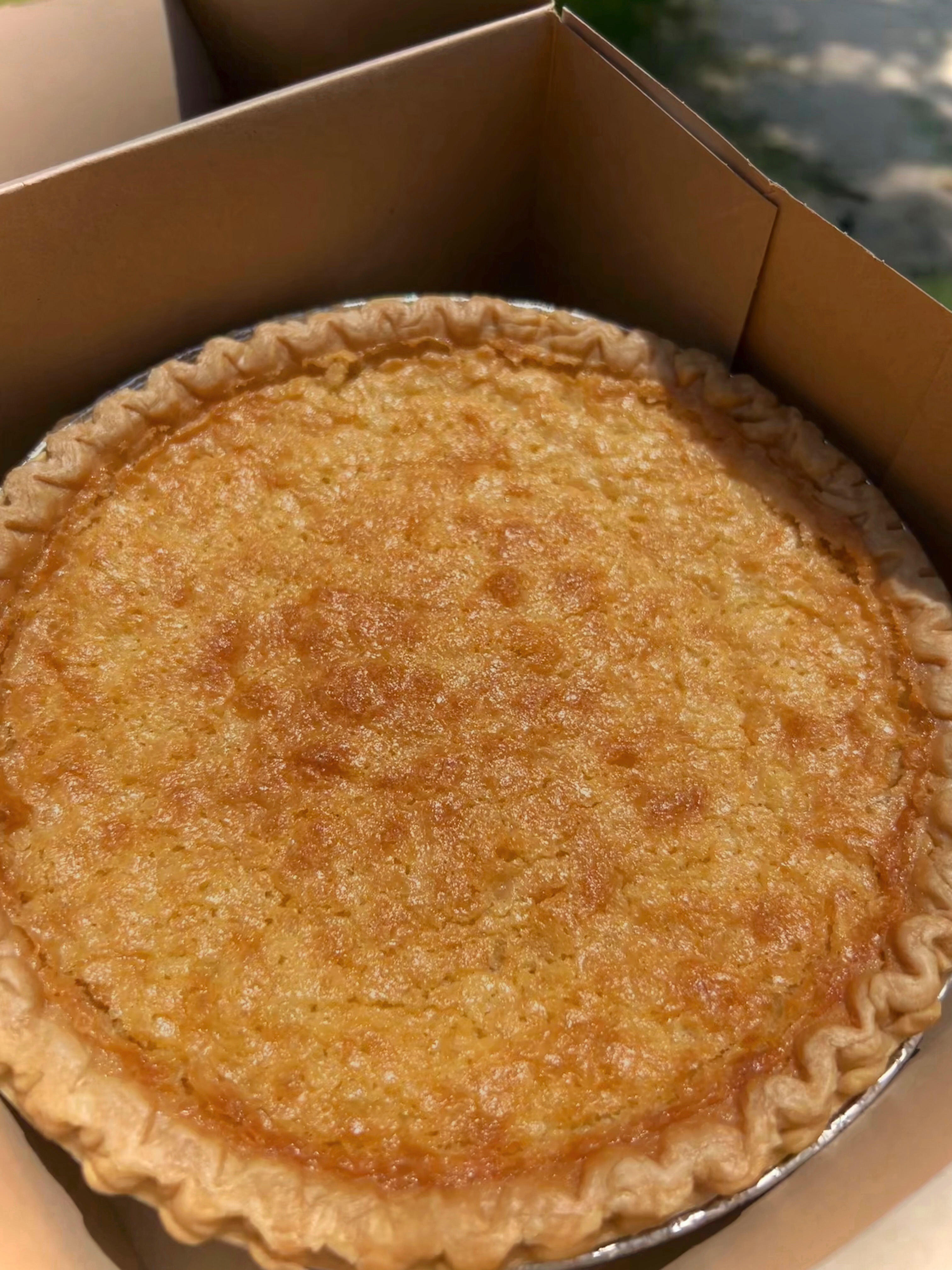 Buttermilk Pie 