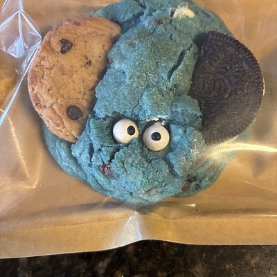 Cookie Monster Cookies 