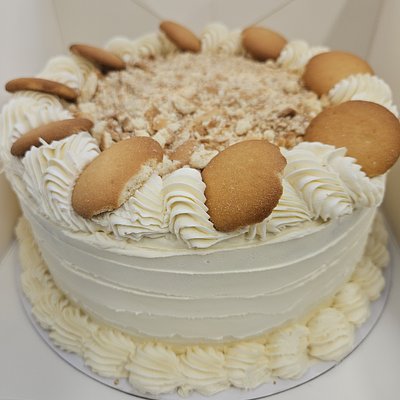   2 Layer 8-in Banana Pudding Cake