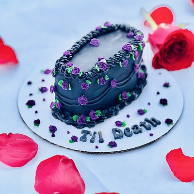 ‘Til Death 5” Cake Black 🖤