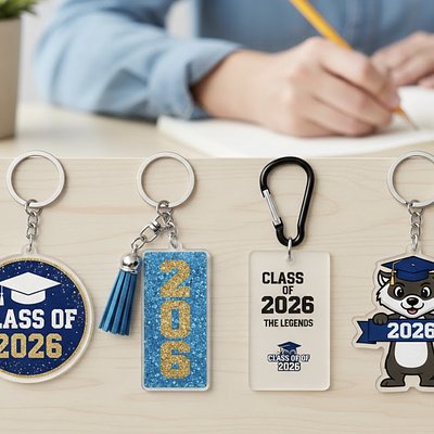 Class Of 2026 Acrylic Keychain 