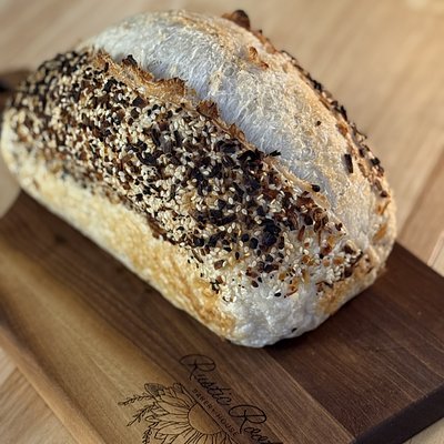 Everything Bagel Sourdough Loaf 