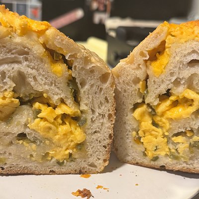 Jalapeño Cheddar Sourdough Loaf