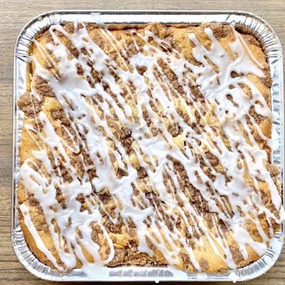 Cinnamon Streusel Coffee Cake - 8x8 Pan