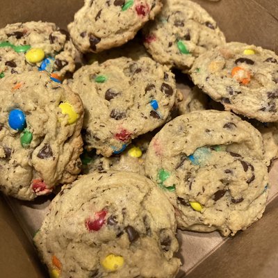 Chocolate Chip M&M Cookies