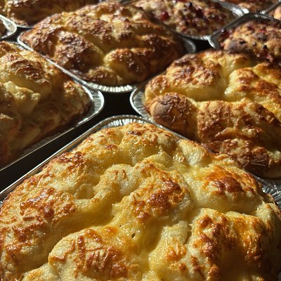 Garlic Butter Parmesan Focaccia