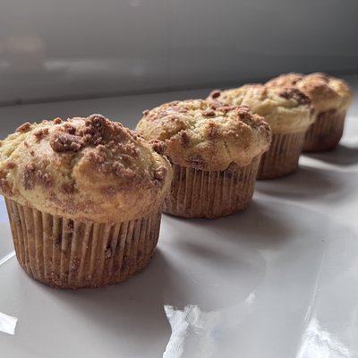 Cinnamon Streusel Muffin