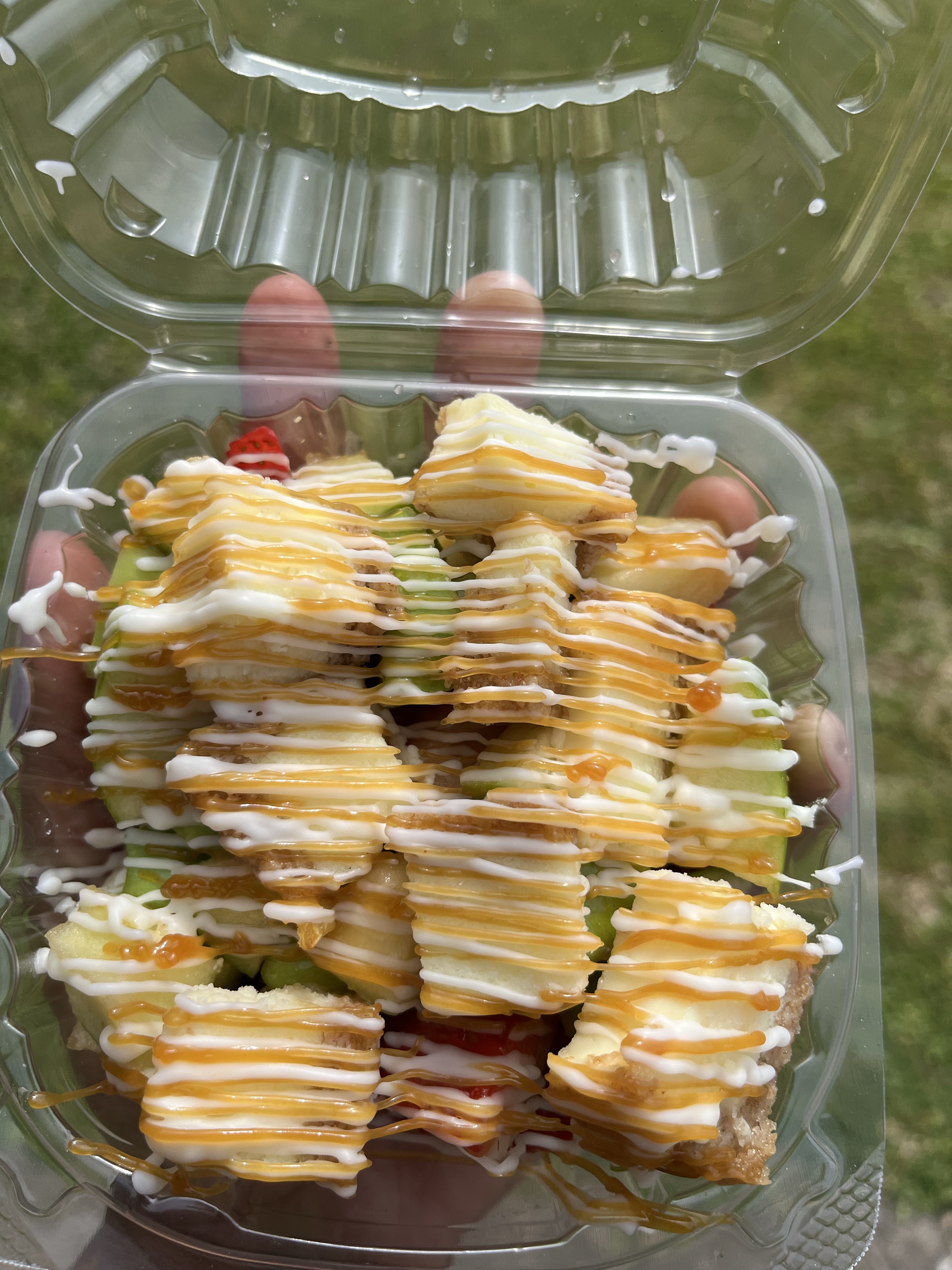 Caramel Apple Cheesecake Salad