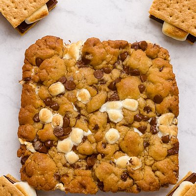 S’mores Cookie Bar  8x8 Pan 