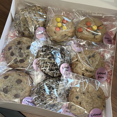 Cookie Box Sampler (Large - Dozen)