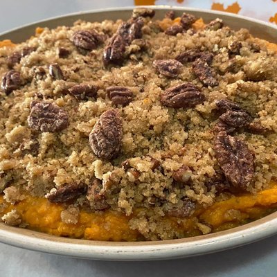 9x13 Pan sweet potato casserole