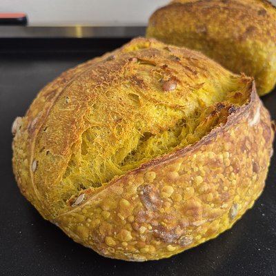 Turmeric & Cumin Sourdough Batard