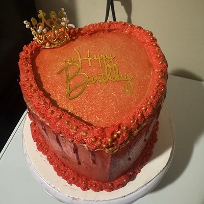 8”Heart Cake 