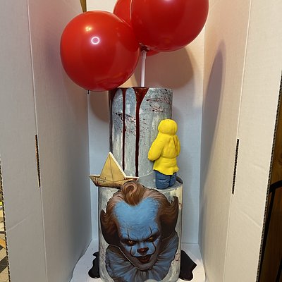 Two Tiered Cake 