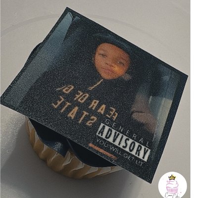 The "Album Cover" Cupcake