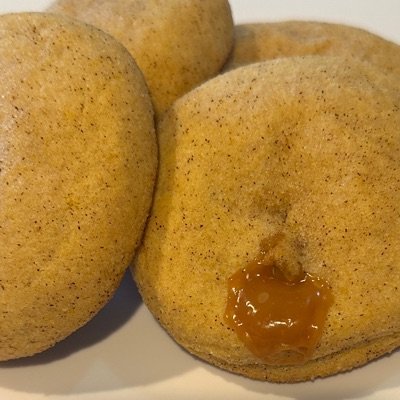 Caramel Pumpkin Snickerdoodles