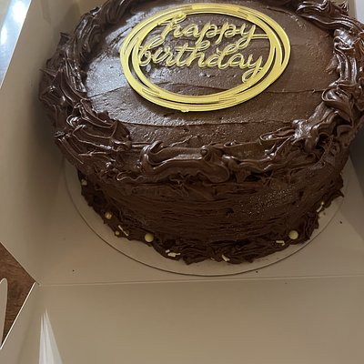 Chocolate on Chocolate GF Cake 