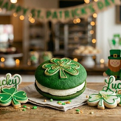 Shamrock Whoopie Pie 