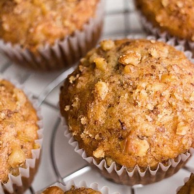 Banana Nut Jumbo Muffins 