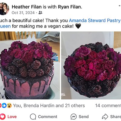 GLUTEN FREE VEGAN CAKE