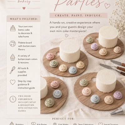 Cake Palette party 