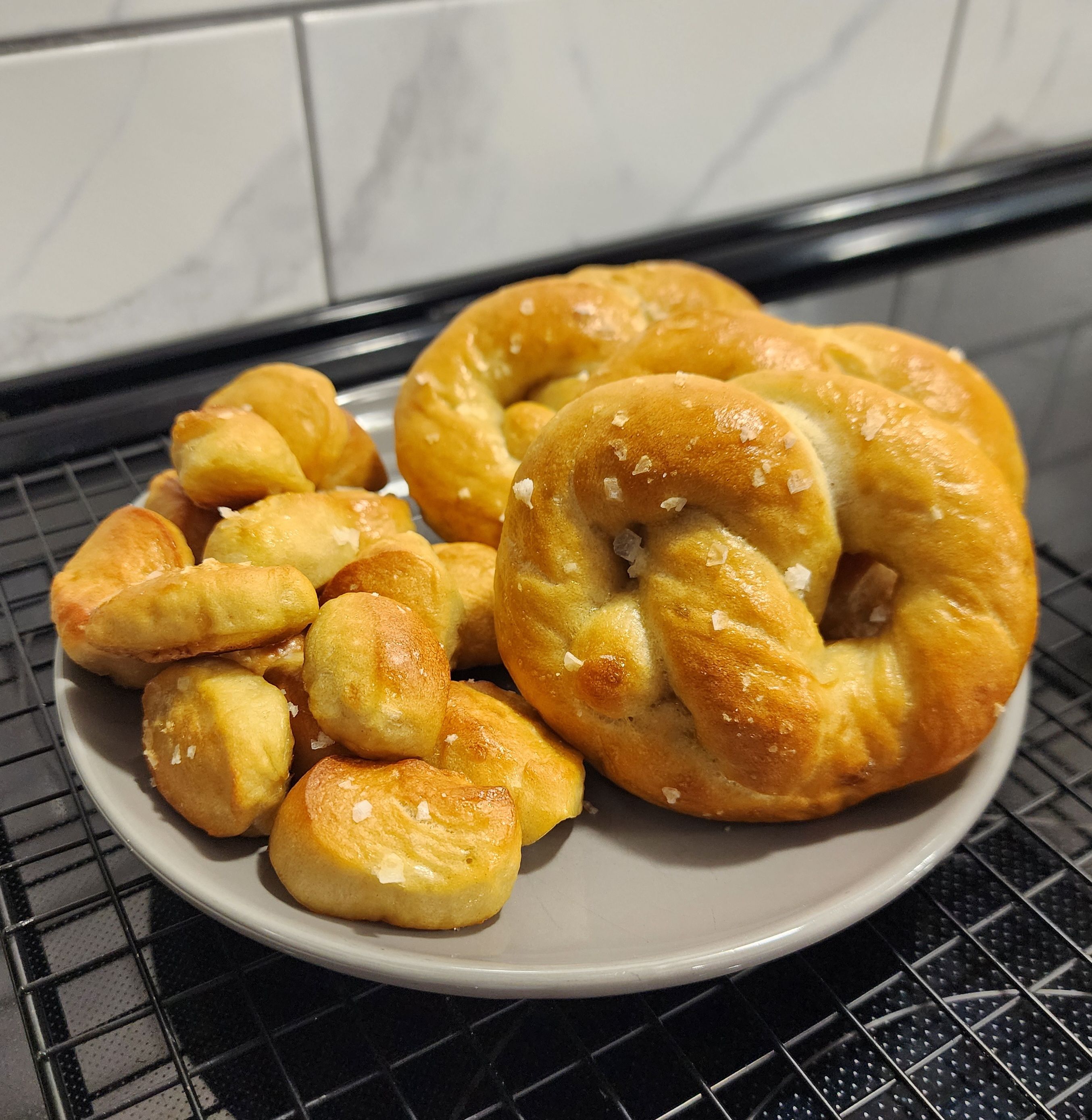 Sourdough Pretzels