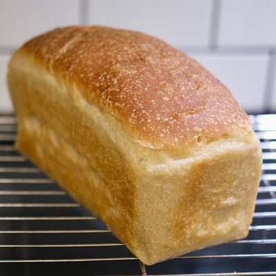 Soft Sourdough Sandwich Bread