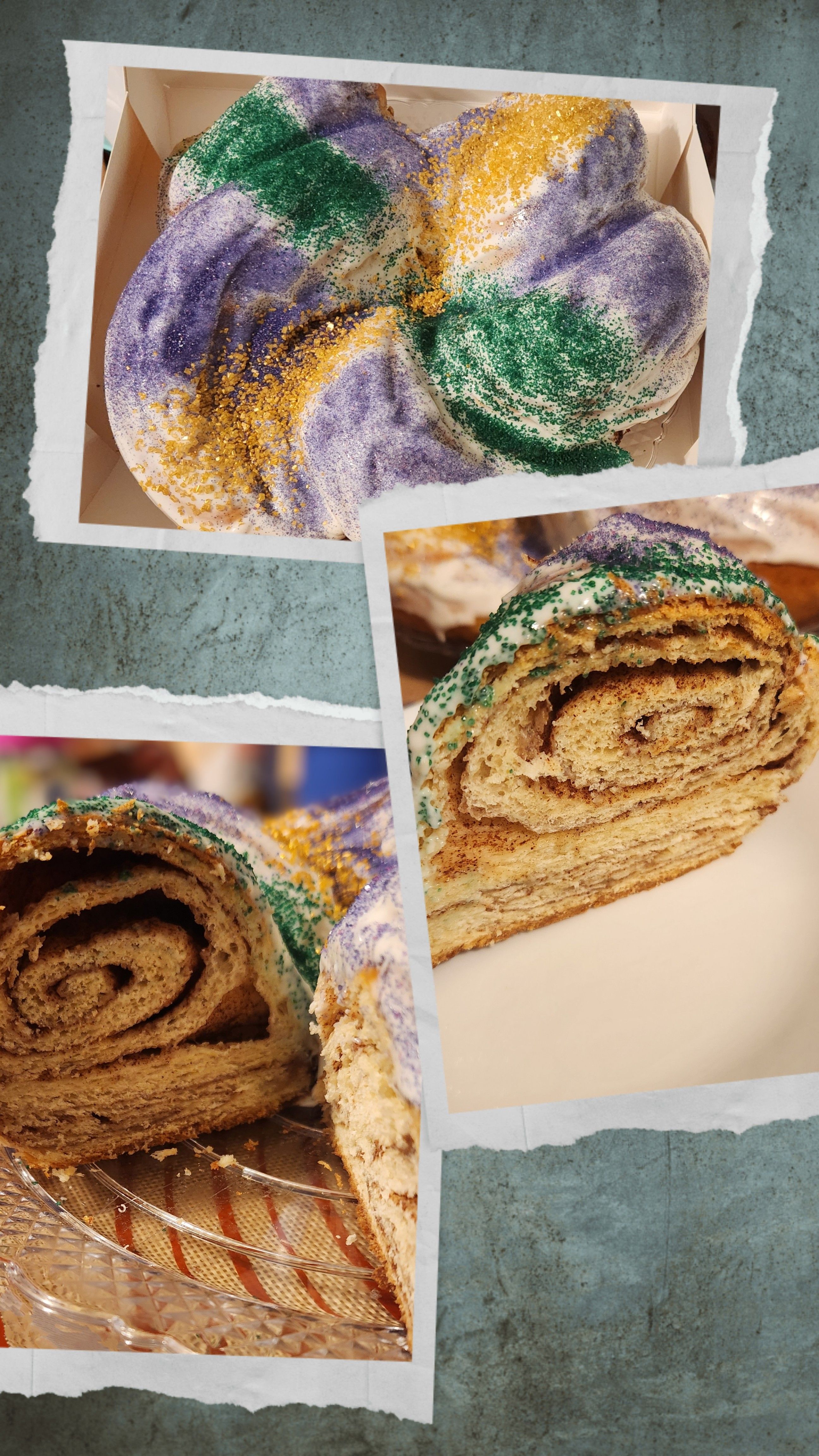 👑 King Cakes For Mardi Gras 🎭