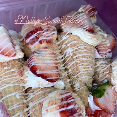 Cheesecake Crunch Cones