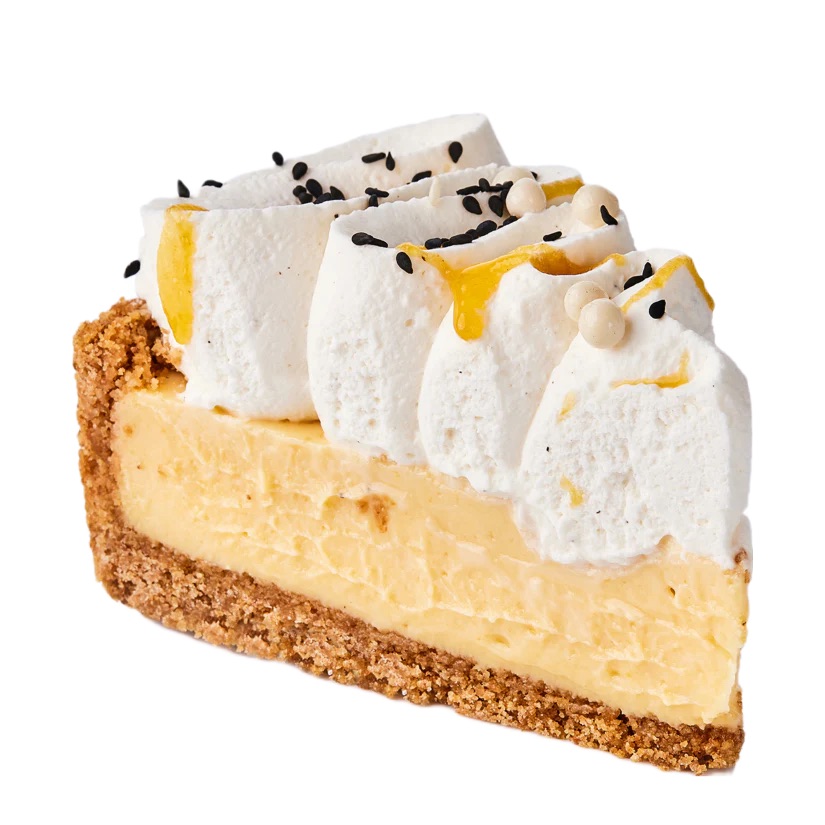 Passion Fruit Pie Slice