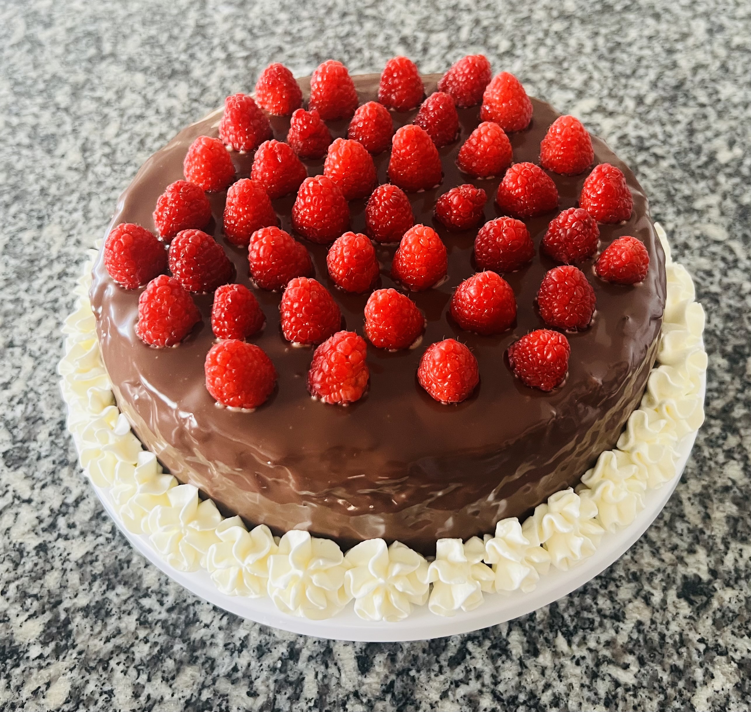 Chocolate Raspberry Cheesecake