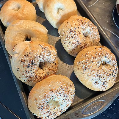 8 Everything Bagels