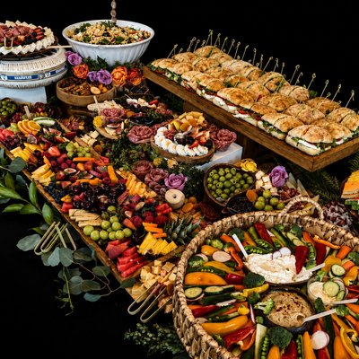 Elevated Grazing Table For 75