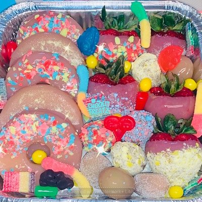 Candied Fruit Tray (variety Of fruit)