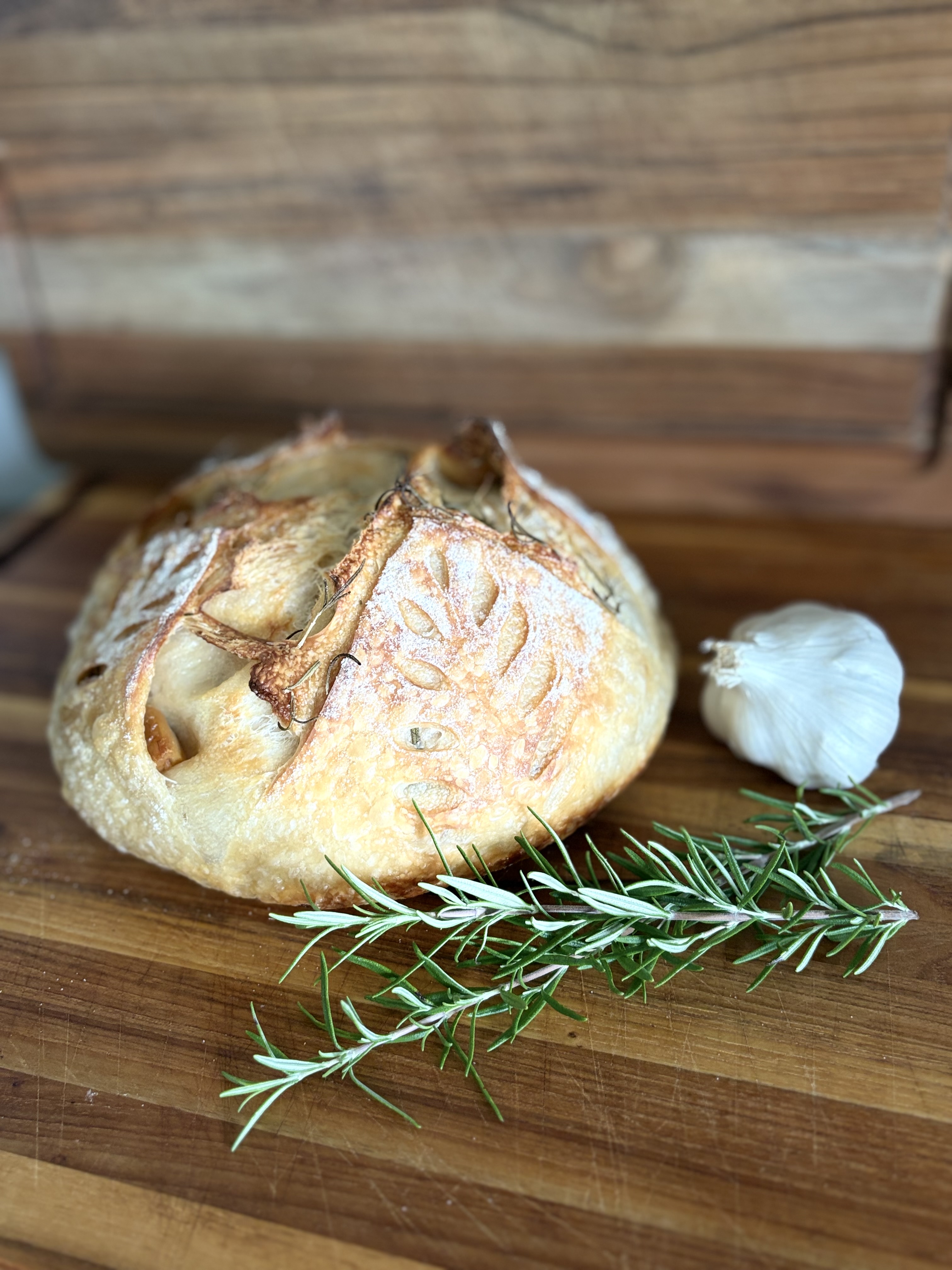 Garlic rosemary 
