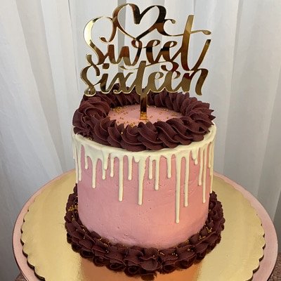 6 In - 3 Layer Cake w/o Topping & Drip