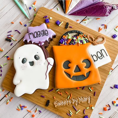 Party Favor Name Card Cookies 