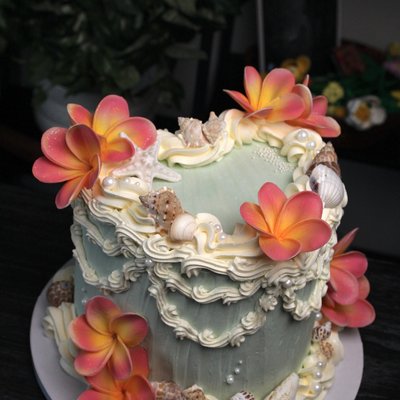 8” Heart Or Round cake