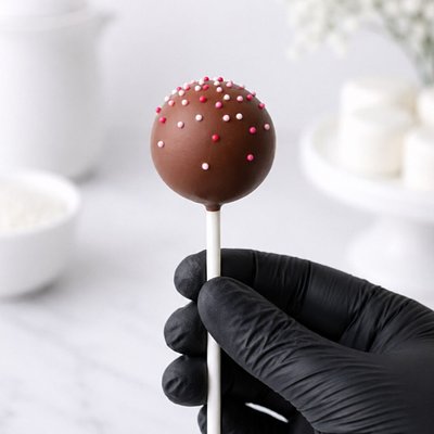 Custom Chocolate Covered Cake Pops (12)