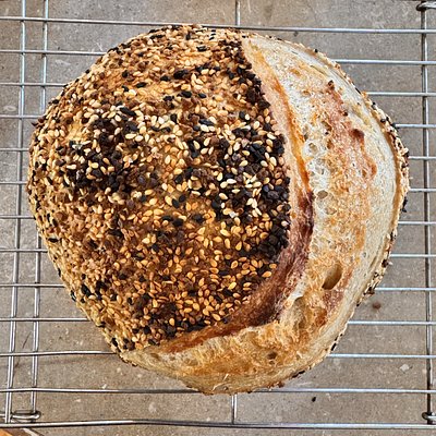 Everything But The Bagel Sourdough