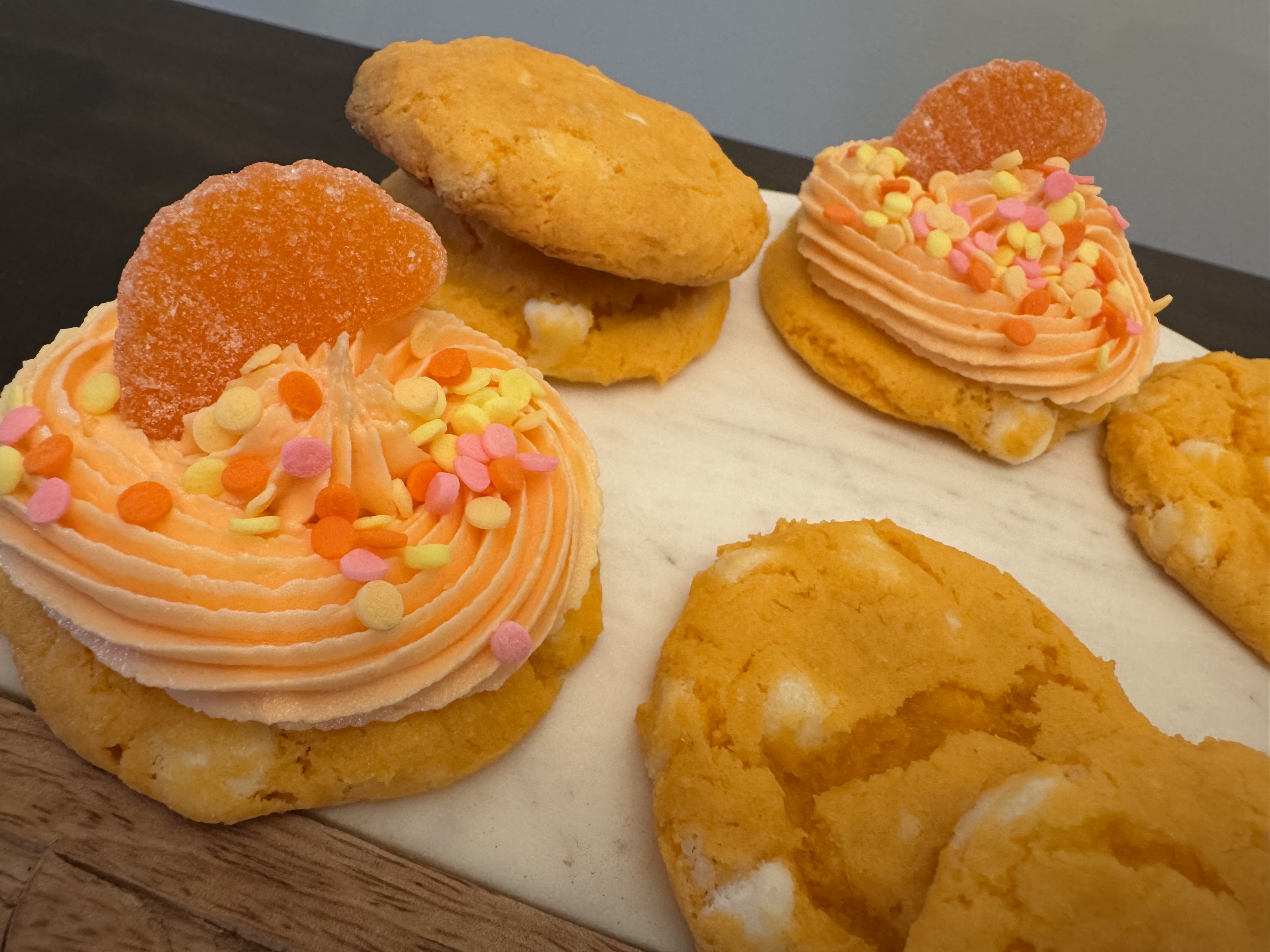 Orange Creamsicle Cookies