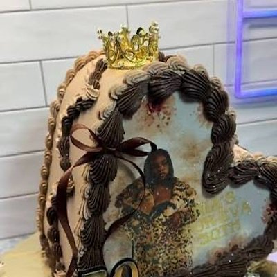 Side Standing Heart Cake ❤️ 