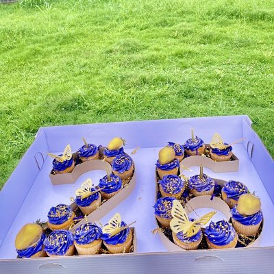 24 𝐍𝐔𝐌𝐁𝐄𝐑𝐄𝐃 𝐂𝐔𝐏𝐂𝐀𝐊𝐄𝐒🧁