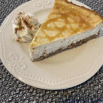 Apple Cider Cheesecake 