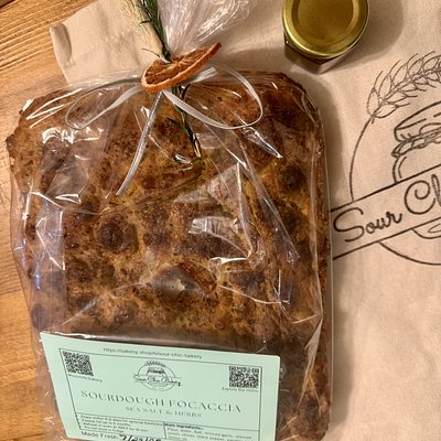 Focaccia- Sea Salt And Herbs 