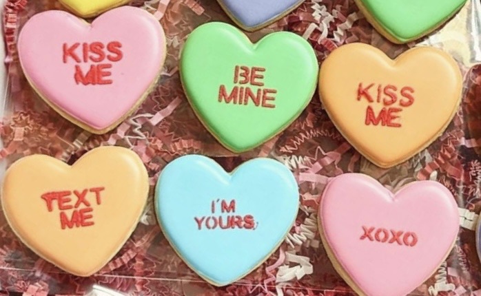 Conversation Heart Sugar Cookies (6)