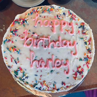 8” Decorated Cake 